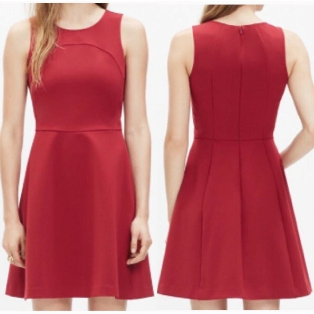 Madewell Red Adore Sleeveless A-Line Mini - Women's 00